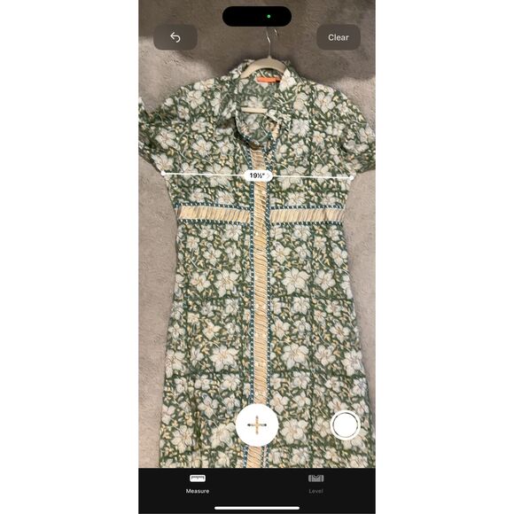 NWOT ⭐️Sold Out⭐️ Oliphant midi shirtdress Sz Lrg, $415 - Picture 7 of 9